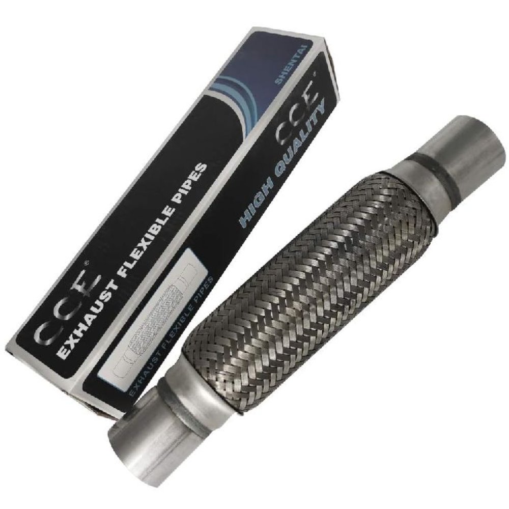 CCE フレキシブル排気パイプ(ステンレスメッシュ)(φ51-252×352mm) - 画像 (3)